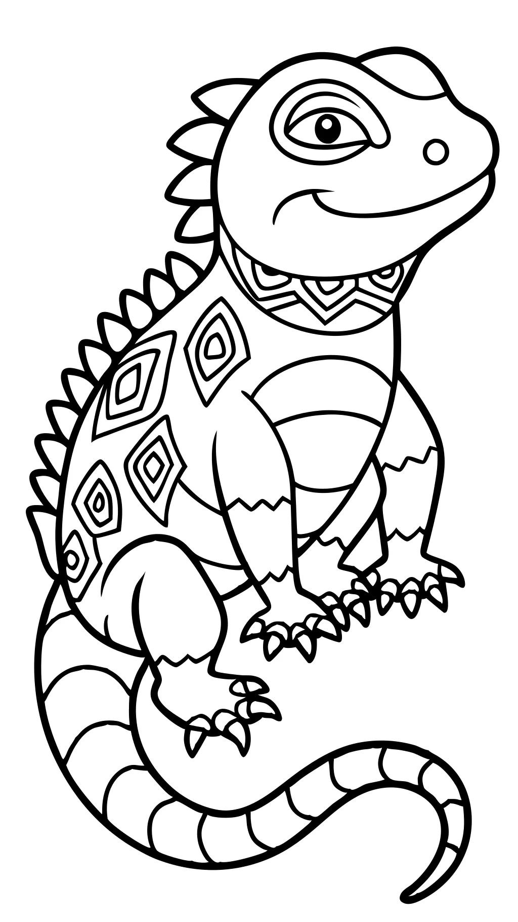 reptiles coloring pages